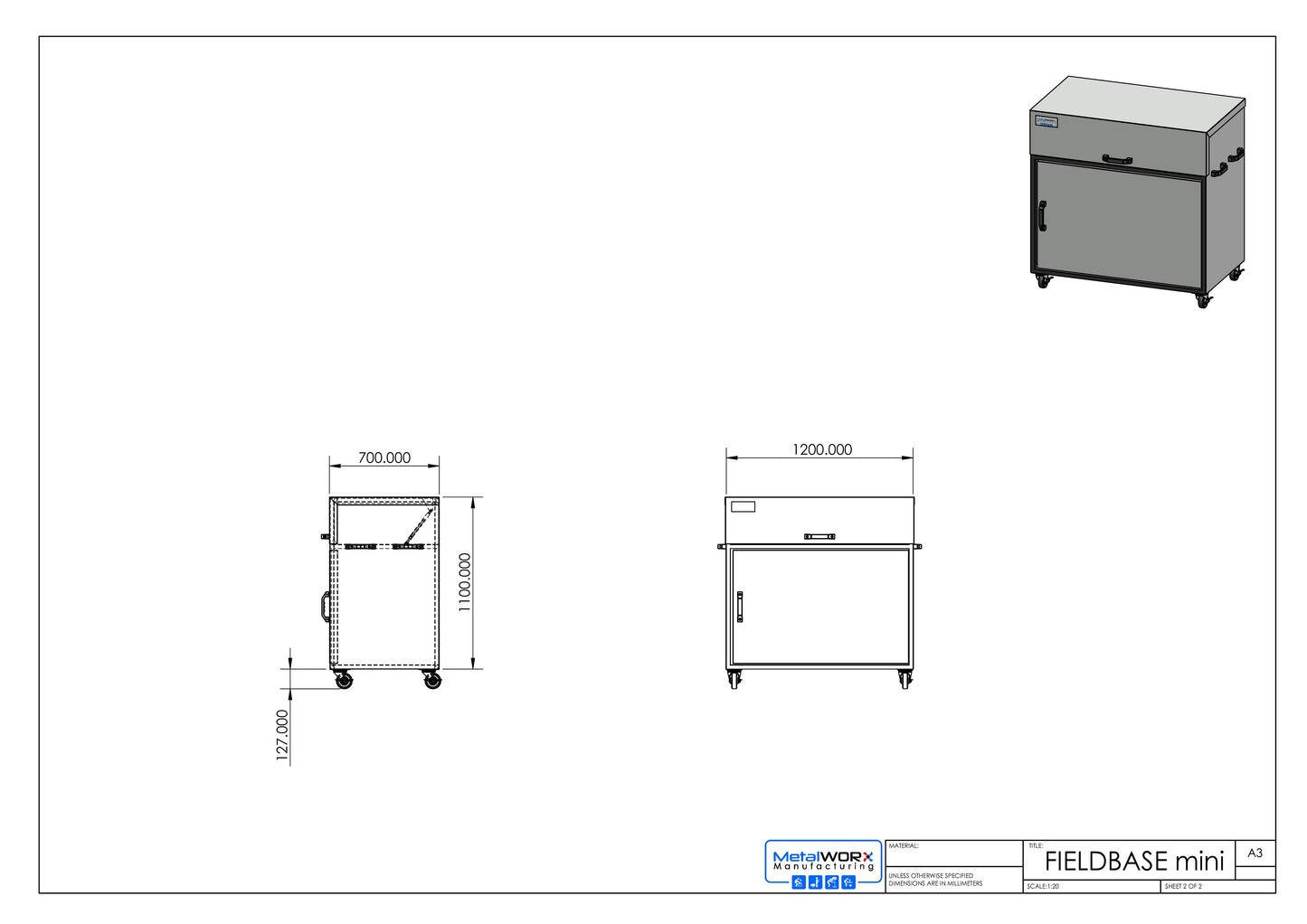FIELDBASE mini - mobile site office toolbox